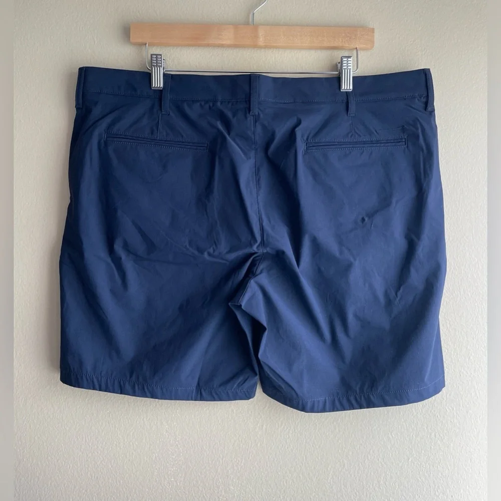 New J.Crew Men Blue Tech Shorts Size 38